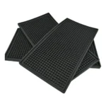 Tapete Barman Bar Mat Escorredor Porta Copo Drinks 30x15