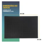 Tapete Barman Bartender Bar Mat 45x30 Porta Copos Escorredor De Louças De Borracha