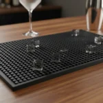Tapete Barmat 30x45cm Bar Mat Porta Copos Escorredor Drinks