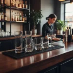 Tapete Borracha Bar Mat 50x15cm Apoio Para Portar Copos