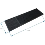 Tapete Borracha Bar Mat 50x15cm Apoio Para Portar Copos