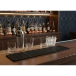 Tapete Borracha Bar Mat 50x15cm Apoio Para Portar Copos