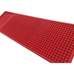 Tapete Borracha Bar Mat 50x15cm Apoio Para Portar Copos