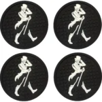 Tapete Borracha Bar Mat Johnnie Walker + 4 Porta Copos