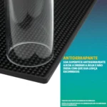 Tapete De Serviço Apoio Balcão Bartender 15x30cm Bar Mat Pvc