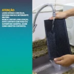 Tapete De Serviço Apoio Balcão Bartender 15x30cm Bar Mat Pvc