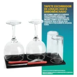 Tapete De Serviço Apoio Balcão Bartender 15x30cm Bar Mat Pvc