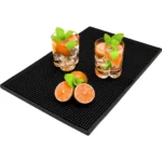 Tapete Barman Bar Mat Escorredor Porta Copo Drinks 45x30