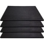 Tapete Shaker Mat 35x45cm Porta Copos Escorredor Drinks