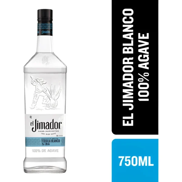 Tequila Blanco El Jimador Garrafa 750ml