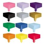 Toalha De Mesa Descartável Perolizada Decoração Festa 10un Cor Xadrez Azul Escuro