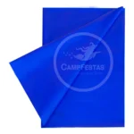 Toalha De Mesa Descartável Perolizada Decoração Festa 20un Cor Azul-escuro