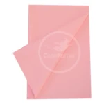 Toalha De Mesa Descartável Perolizada Decoração Festa 20un Cor Rosa-claro