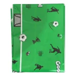 Toalha De Mesa Descartável Perolizada Decoração Festa 10un Cor Futebol Verde