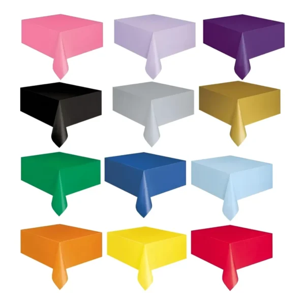 Toalha De Mesa Descartável Perolizada Decoração Festa 10un Cor Xadrez Lilas