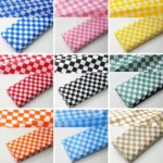 Toalha Para Mesa De Plástico Xadrez Descartável 80x80cm 20un