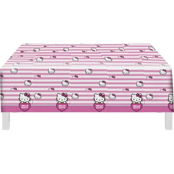 Toalha De Mesa Personalizada Festa Hello Kitty Cor Personalizado No Tema Hello Kitty