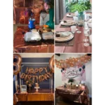 Toalha De Mesa Retangular Plástico Metalizado Descartável Cor Vermelho Lisa