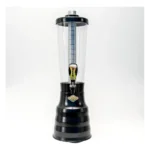 Torre De Chopp 100% Aluminio 3,5l Base Giratória E 2 Refil Cor Preto