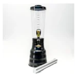 Torre De Chopp 100% Aluminio 3,5l Base Giratória E 2 Refil Cor Preto
