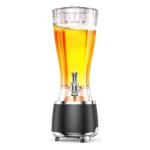 Torre De Chopp Com Som Bluetooth/led 2.5 Litros Preto