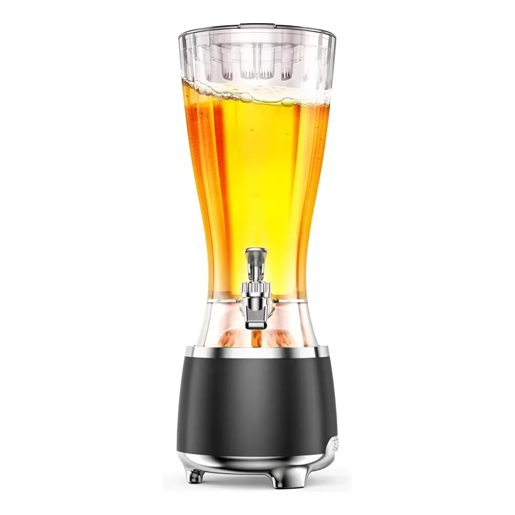 Torre De Chopp Com Som Bluetooth/led 2.5 Litros Preto Torre De Chopp Com Som Bluetooth/led 2.5 Litros Preto