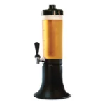 Torre Chopp 2l Com 2 Refil Gelantes Cor Preto