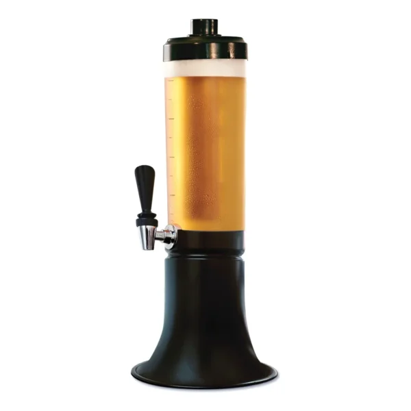 Torre Chopp 2l Com 2 Refil Gelantes Cor Preto