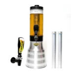 Torre Chopp Beer Chopp 2l Alumínio Com Alça Cor Prateado