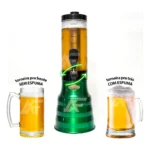 Torre Chopp Beer Chopp 2l Alumínio Com Alça Cor Prateado