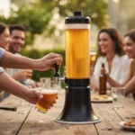 Torre Chopp 3,5 L Torneira Dupla Com 2 Refil