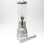 Torre De Chopp Em Alumínio 3,5l Personalize + Acessorios Cor Prateado