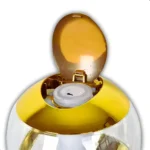 Torre Chopp Dourada Com Led 3 Litros A Gelo Completa Festa Cor Dourado