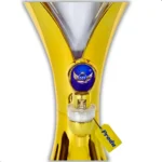 Torre Chopp Dourada Com Led 3 Litros A Gelo Completa Festa Cor Dourado