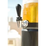 Torre De Chopp Doutor Beer 2,5l Com 2 Refil Cada Cor Preta