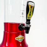 Torre De Chopp Em Alumínio 3,5l Personalize + Acessorios Cor Vermelho