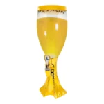 Torre de Chopp Lorben com LED Colorido e Resfriador – Chopeira Compacta para Bebidas Geladas - Cor Dourada