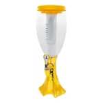 Torre de Chopp Lorben com LED Colorido e Resfriador – Chopeira Compacta para Bebidas Geladas - Cor Dourada