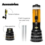 Beer Chopp Torre De Chopp 2l Portátil Gelada Com Alça