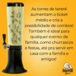 Torre Tereré 3,5l Preta