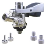 Válvula Extratora Barril Chopp Cerveja Com Engate Rápido 5/8