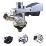 Válvula Extratora Barril Chopp Cerveja Com Engate Rápido 5/8