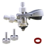 Válvula Extratora Barril Chopp Cerveja Com Engate Rápido 5/8