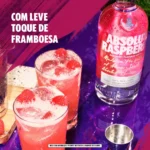 Vodka Destilada Saborizada Raspberri Absolut Garrafa 750ml