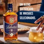 Whisky Blended 10 Anos 750mL Ballantines