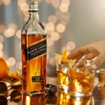 Whisky Escocês Blended Black Label Johnnie Walker Garrafa 1 Litro
