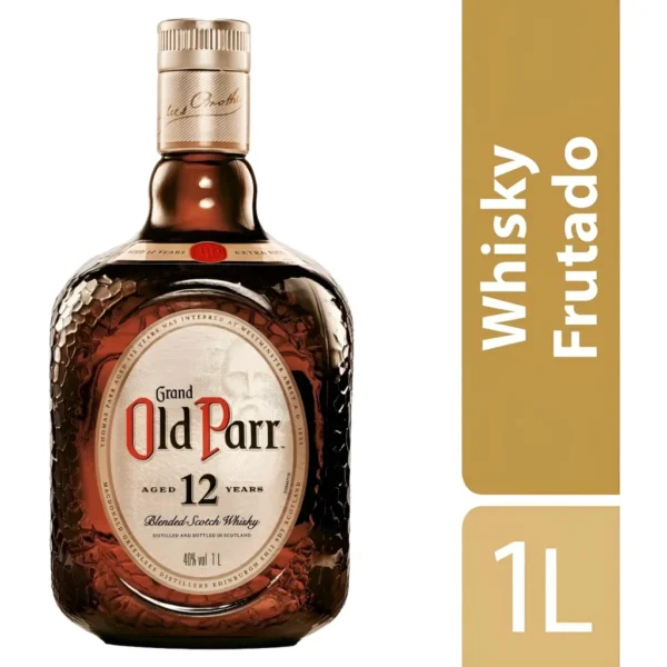 Whisky Grand Old Parr Blended Scotch 12 anos 1L