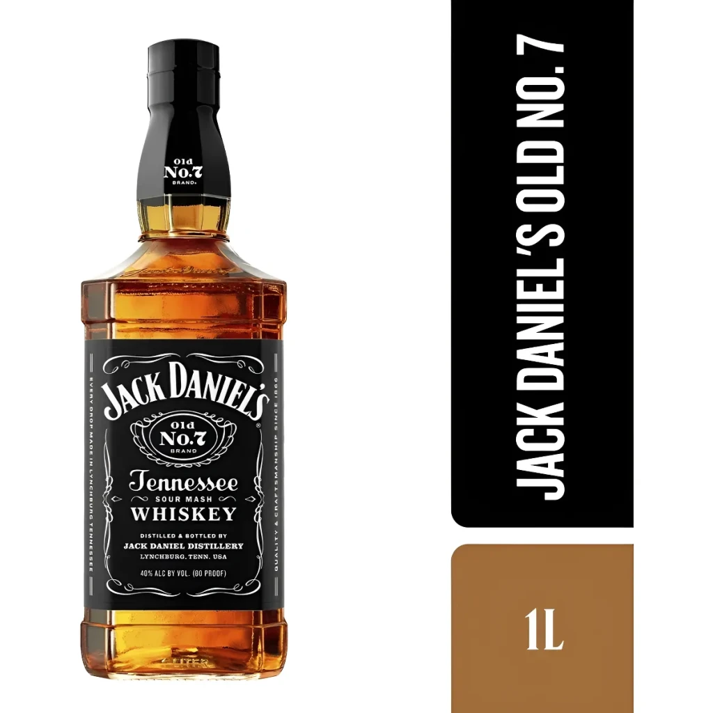 Whisky Jack Daniel's Tennesee old No. 7 1 litro Whisky Jack Daniel's Tennesee old No. 7 1 litro