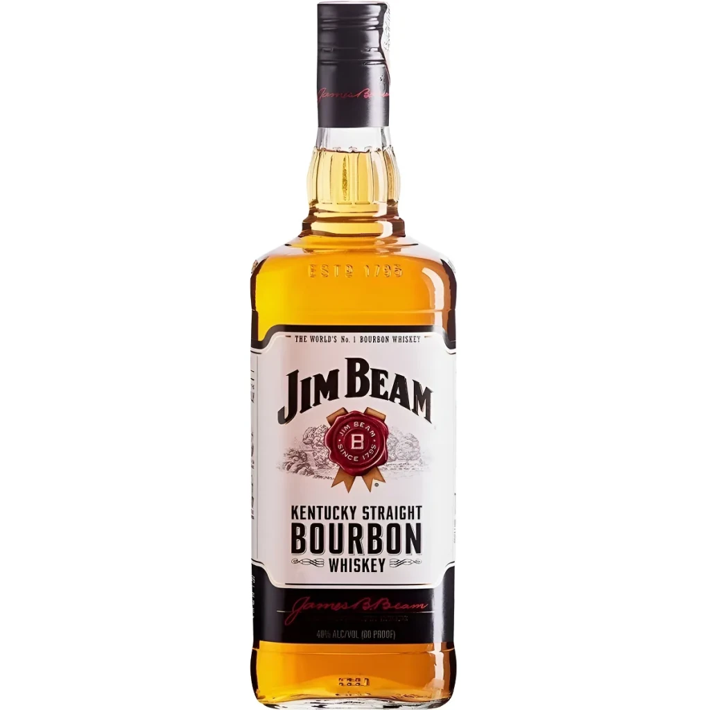 Whisky Jim Beam White Kentucky Straight Bourbon 1 litro Whisky Jim Beam White Kentucky Straight Bourbon 1 litro