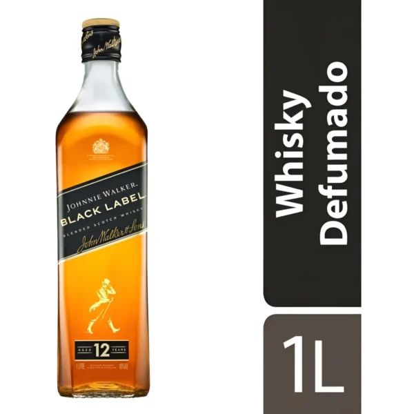 Whisky Johnnie Walker Black Label 1l